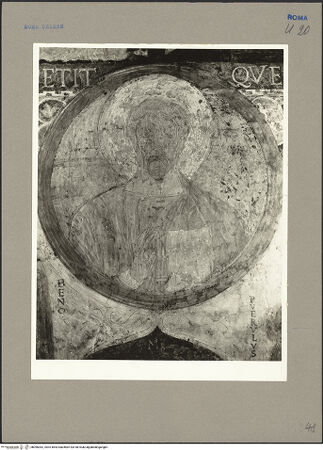 Vorderseite von Hutzel, Max [https://www.deutsche-digitale-bibliothek.de/content/lizenzen/rv-ez/] Szenen aus dem Leben des heiligen KlemensDas Wunder am Grab des Klemens in Cherson - Porträtmedaillon, bh096362_recto. Foto: Hutzel, Max.