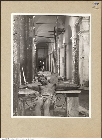 Vorderseite von Hutzel, Max [https://www.deutsche-digitale-bibliothek.de/content/lizenzen/rv-ez/] Santa CaterinaLinkes Seitenschiff - Blick zur Innenfassade, bh096770_recto. Foto: Hutzel, Max.