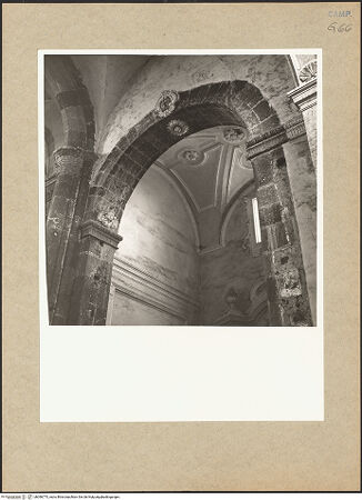 Vorderseite von Hutzel, Max [https://www.deutsche-digitale-bibliothek.de/content/lizenzen/rv-ez/] Santa CaterinaRechtes Seitenschiff - Kapelle des Presbyteriums, Gewölbe, bh096775_recto. Foto: Hutzel, Max.