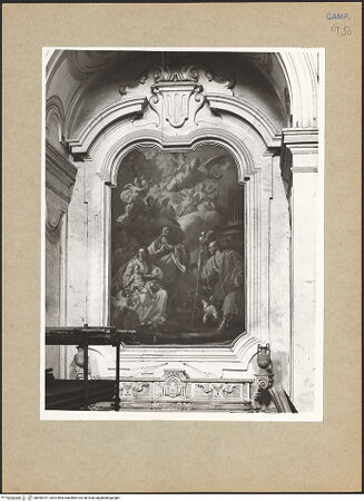 Vorderseite von Hutzel, Max [https://www.deutsche-digitale-bibliothek.de/content/lizenzen/rv-ez/] Chiesa dell'AnnunciataCappella della Madonna di Costantinopoli (erste Kapelle rechts) - Ansicht, bh096797_recto. Foto: Hutzel, Max.