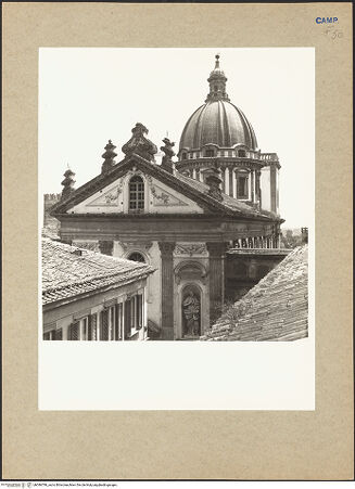 Vorderseite von Hutzel, Max [https://www.deutsche-digitale-bibliothek.de/content/lizenzen/rv-ez/] Chiesa dell'Annunciata - Ansicht von Südwesten, bh096799_recto. Foto: Hutzel, Max.