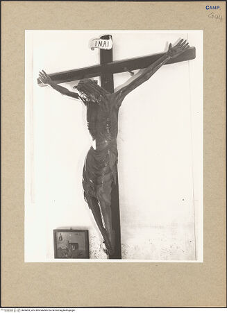 Vorderseite von Hutzel, Max [https://www.deutsche-digitale-bibliothek.de/content/lizenzen/rv-ez/] Altarkreuz - Seitenansicht von rechts, bh096828_recto. Foto: Hutzel, Max.