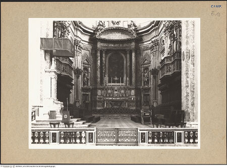 Vorderseite von Hutzel, Max [https://www.deutsche-digitale-bibliothek.de/content/lizenzen/rv-ez/] Duomo - Ansicht in Richtung Altar, bh096941_recto. Foto: Hutzel, Max.