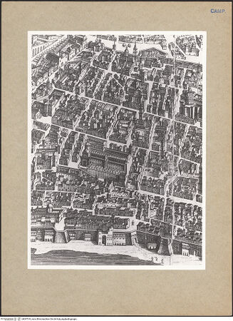 Vorderseite von Sopr. BAS NA [https://www.deutsche-digitale-bibliothek.de/content/lizenzen/rv-ez/] Landkarte des Neapel aus Bleau, Atlante, Amsterdam 1663 - Detail, bh097010_recto. Foto.