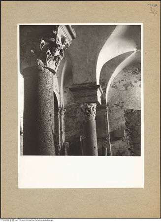 Vorderseite von Hutzel, Max [https://www.deutsche-digitale-bibliothek.de/content/lizenzen/rv-ez/] Palazzo ArcivescovileCappella Palatina - Innenansicht, Detail, bh097036_recto. Foto: Hutzel, Max.