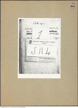 Vorderseite von bh097171_recto