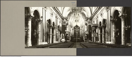 Vorderseite von Hutzel, Max [https://www.deutsche-digitale-bibliothek.de/content/lizenzen/rv-ez/] Duomo - Blick in Richtung Hauptaltar, bh097483_bh097484_recto. Foto: Hutzel, Max.