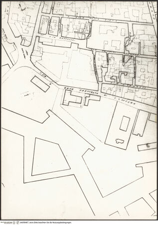Vorderseite von Bibliotheca Hertziana [https://www.deutsche-digitale-bibliothek.de/content/lizenzen/rv-ez/] Stadtplan (um 1963), Teil 5, bh098487_recto. Foto.