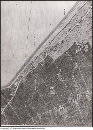 Vorderseite von Sopr. BAS NA [https://www.deutsche-digitale-bibliothek.de/content/lizenzen/rv-ez/] Mappa topografica della città di Napoli e de' suoi contorni - Tafel F/3 (De Seta: Tafel 20), bh098504_recto. Foto.