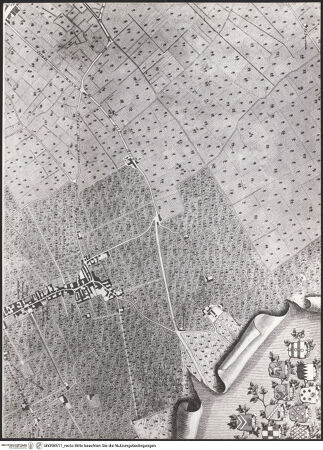 Vorderseite von Sopr. BAS NA [https://www.deutsche-digitale-bibliothek.de/content/lizenzen/rv-ez/] Mappa topografica della città di Napoli e de' suoi contorni - Tafel F/2 (De Seta: Tafel 13), bh098511_recto. Foto.