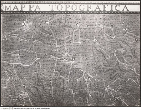 Vorderseite von Sopr. BAS NA [https://www.deutsche-digitale-bibliothek.de/content/lizenzen/rv-ez/] Mappa topografica della città di Napoli e de' suoi contorni - Tafel C/1 (De Seta: Tafel 3), bh098521_recto. Foto.