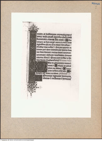 Vorderseite von bh099357_recto