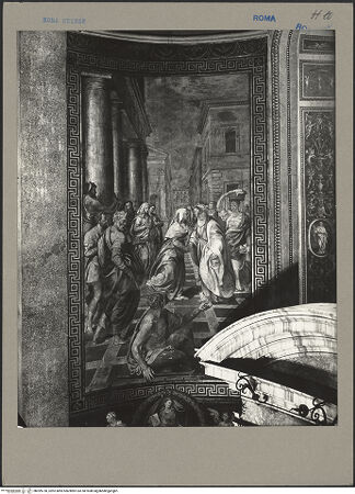 Vorderseite von ICCD [https://www.deutsche-digitale-bibliothek.de/content/lizenzen/rv-ez/] MarienzyklusHeimsuchung - , bh099730_recto. Foto.