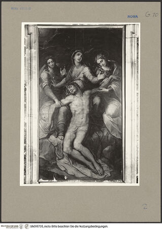 Vorderseite von ICCD [https://www.deutsche-digitale-bibliothek.de/content/lizenzen/rv-ez/] Kreuzabnahme - , bh099735_recto. Foto.