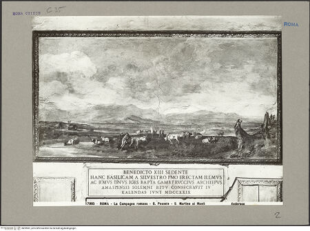 Vorderseite von Alinari [https://www.deutsche-digitale-bibliothek.de/content/lizenzen/rv-ez/] Landschaften mit Episoden aus der Vita des Propheten EliasElia bekleidet Elisha - Gesamtansicht, bh099981_recto. Foto.