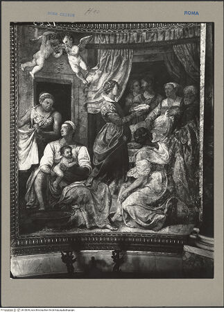 Vorderseite von ICCD [https://www.deutsche-digitale-bibliothek.de/content/lizenzen/rv-ez/] MarienzyklusGeburt Mariens - , bh100046_recto. Foto.