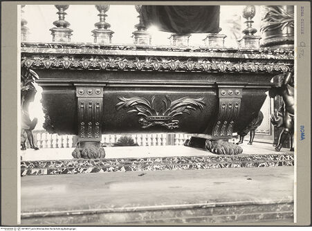 Vorderseite von ICCD [https://www.deutsche-digitale-bibliothek.de/content/lizenzen/rv-ez/] Hauptaltar - Detail: ..., bh100077_recto. Foto.