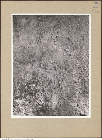 Vorderseite von Bibliotheca Hertziana [https://www.deutsche-digitale-bibliothek.de/content/lizenzen/rv-fz/] Erzengel Michael - Detail, bh100347_recto. Foto.