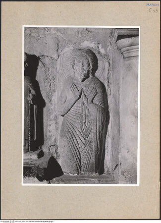 Vorderseite von ICCD [https://www.deutsche-digitale-bibliothek.de/content/lizenzen/rv-ez/] Christus - Gesamtansicht, bh101049_recto. Foto.