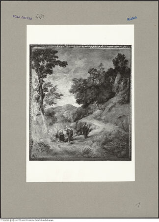 Vorderseite von ICCD [https://www.deutsche-digitale-bibliothek.de/content/lizenzen/rv-ez/] Landschaften mit Episoden aus der Vita des Propheten EliasElisha salbt Jehu zum König von Israel - Gesamtansicht, bh101331_recto. Foto.