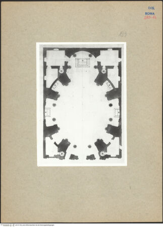 Vorderseite von Bibliotheca Hertziana [https://www.deutsche-digitale-bibliothek.de/content/lizenzen/rv-ez/] , bh101706_recto. Foto.