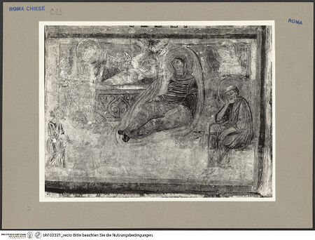 Vorderseite von Hutzel, Max [https://rightsstatements.org/page/CNE/1.0/] Szenen aus dem Leben und der Passion Christi, verschiedene Märtyrer und Szenen aus der Vita der Heiligen Urban und CaeciliaVita und Passion Christi - Die Geburt Christi, bh102321_recto. Foto: Hutzel, Max.