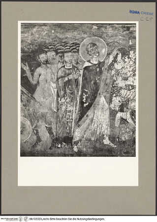 Vorderseite von Hutzel, Max [https://rightsstatements.org/page/CNE/1.0/] Szenen aus dem Leben und der Passion Christi, verschiedene Märtyrer und Szenen aus der Vita der Heiligen Urban und CaeciliaVita der Heiligen Urban und Caecilia - Urban bringt den Jupiter-Tempel zum Einsturz, bh102323_recto. Foto: Hutzel, Max.