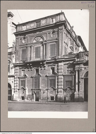 Vorderseite von Archivio Fotografico Musei Vaticani [https://www.deutsche-digitale-bibliothek.de/content/lizenzen/rv-ez/] Palazzo ColonnaNordpavillon - , bh102397_recto. Foto.