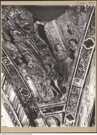 Vorderseite von ICCD [https://www.deutsche-digitale-bibliothek.de/content/lizenzen/rv-ez/] Die sieben Sakramente und der Triumph der KircheSakrament der Ehe - Detail: unteres Teil, bh103022_recto. Foto.