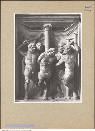 Vorderseite von ICCD [https://www.deutsche-digitale-bibliothek.de/content/lizenzen/rv-ez/] Geisselung Christi - Detail: Relief (Geisselung Christi), bh103122_recto. Foto.