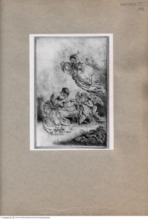 Vorderseite von  [http://creativecommons.org/publicdomain/mark/1.0/] Maria mit dem Christuskind und Engeln - , bh103194. Foto.