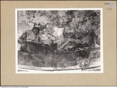 Vorderseite von ICCD [https://www.deutsche-digitale-bibliothek.de/content/lizenzen/rv-ez/] Glorie des heiligen Dominikus - Detail, bh103221_recto. Foto.