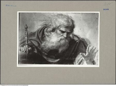 Vorderseite von ICCD [https://www.deutsche-digitale-bibliothek.de/content/lizenzen/rv-ez/] Gottvater - , bh103378_recto. Foto.