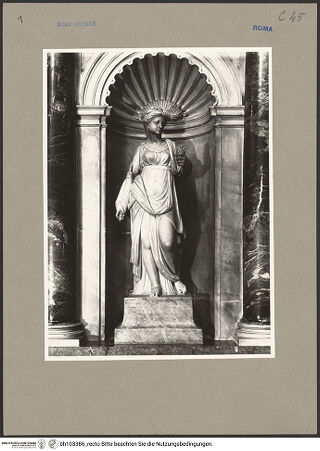 Vorderseite von ICCD [https://rightsstatements.org/page/CNE/1.0/] Grabmal für Erbprinz Carl Friedrich von Jülich, Cleve und BergCaritas - , bh103386_recto. Foto.