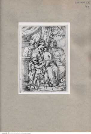 Vorderseite von  [http://creativecommons.org/publicdomain/mark/1.0/] Heilige Familie - , bh103597. Foto.
