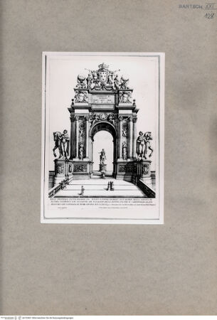 Vorderseite von  [http://creativecommons.org/publicdomain/mark/1.0/] Triumphbogen - , bh103601. Foto.