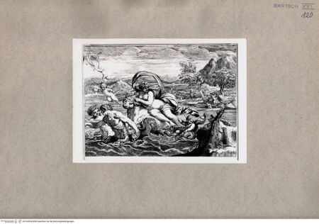 Vorderseite von  [http://creativecommons.org/publicdomain/mark/1.0/] Raub der Europa - , bh103604. Foto.