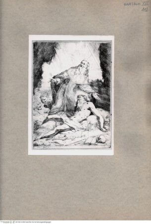 Vorderseite von  [http://creativecommons.org/publicdomain/mark/1.0/] Heiliger Antonius und heiliger Paulus - , bh103614. Foto.