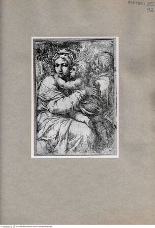 Vorderseite von  [http://creativecommons.org/publicdomain/mark/1.0/] Heilige Familie - , bh103683. Foto.