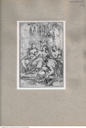 Vorderseite von  [http://creativecommons.org/publicdomain/mark/1.0/] Musen mit einem Flussgott - , bh103687. Foto.