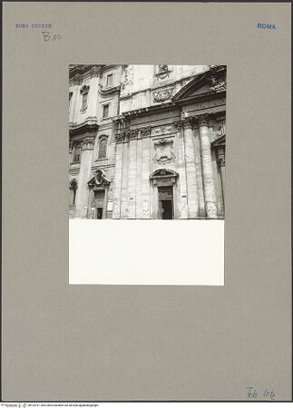 Vorderseite von unbekannt [https://www.deutsche-digitale-bibliothek.de/content/lizenzen/rv-fz/] Santa Maria in Vallicella - Detail: linke Seitenachse, bh103797_recto. Foto: Lotz-Bauer, Hilde.