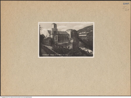 Vorderseite von unbekannt [https://www.deutsche-digitale-bibliothek.de/content/lizenzen/rv-ez/] Santa Maria a Gradillo - Ansicht von Nordosten, bh103880_recto. Foto.