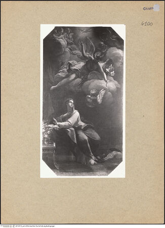 Vorderseite von Sopr. BAS NA [https://www.deutsche-digitale-bibliothek.de/content/lizenzen/rv-ez/] Verkündigung - Gesamtansicht, bh104125_recto. Foto.