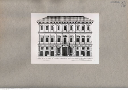 Vorderseite von  [http://creativecommons.org/publicdomain/mark/1.0/] Palazzo Gottifredi (heute Palazzo Grazioli) - , bh104328. Foto.