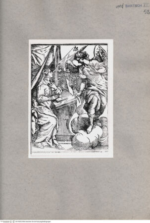 Vorderseite von  [http://creativecommons.org/publicdomain/mark/1.0/] Verkündigung - , bh104552. Foto.