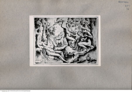 Vorderseite von  [http://creativecommons.org/publicdomain/mark/1.0/] Goldenes Zeitalter - , bh104554. Foto.