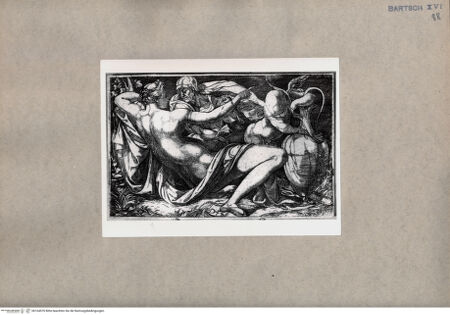 Vorderseite von  [http://creativecommons.org/publicdomain/mark/1.0/] Venus, Mars und Cupido - , bh104570. Foto.