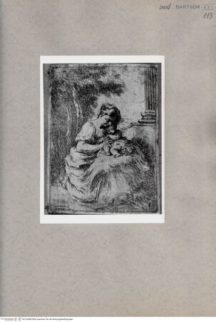 Vorderseite von  [http://creativecommons.org/publicdomain/mark/1.0/] Madonna - , bh104588. Foto.