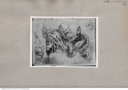 Vorderseite von  [http://creativecommons.org/publicdomain/mark/1.0/] Gott undTaube (Heiliger Geist) - , bh104592. Foto.