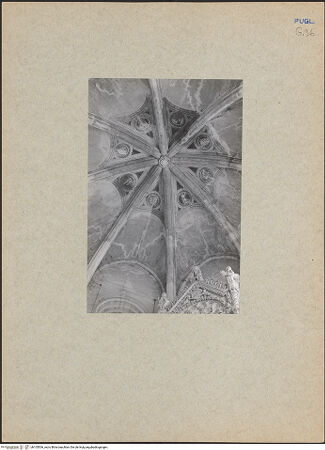 Vorderseite von Soergel, Gerda [https://www.deutsche-digitale-bibliothek.de/content/lizenzen/rv-fz/] Santa Caterina d'AlessandriaCappella Orsini - Gewölbe, bh105506_recto. Foto: Soergel, Gerda.